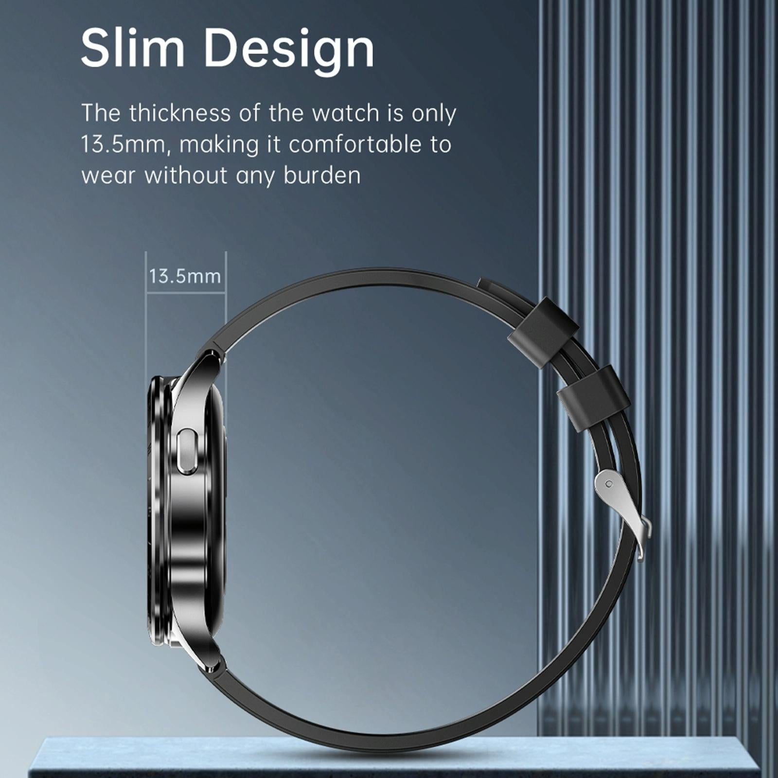 1.39 Inch Waterproof Bracelet Support Bluetooth Call / Nfc / Heart Rate - Silver 9