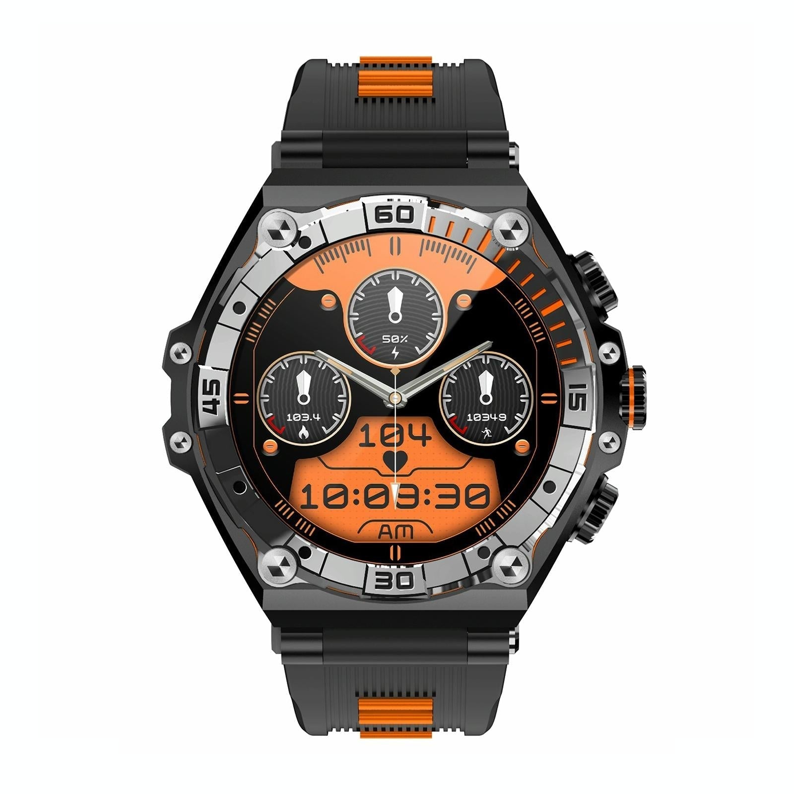 1.43 Inch Amoled Screen Smart Watch Supports Bluetooth Call / Blood Oxygen Detection - Orange 14