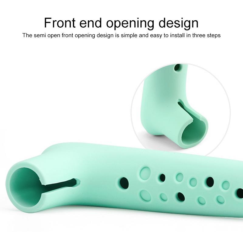 Childproof Silicone Door Handle Protector - Anti-collision Guard - Light Green 10