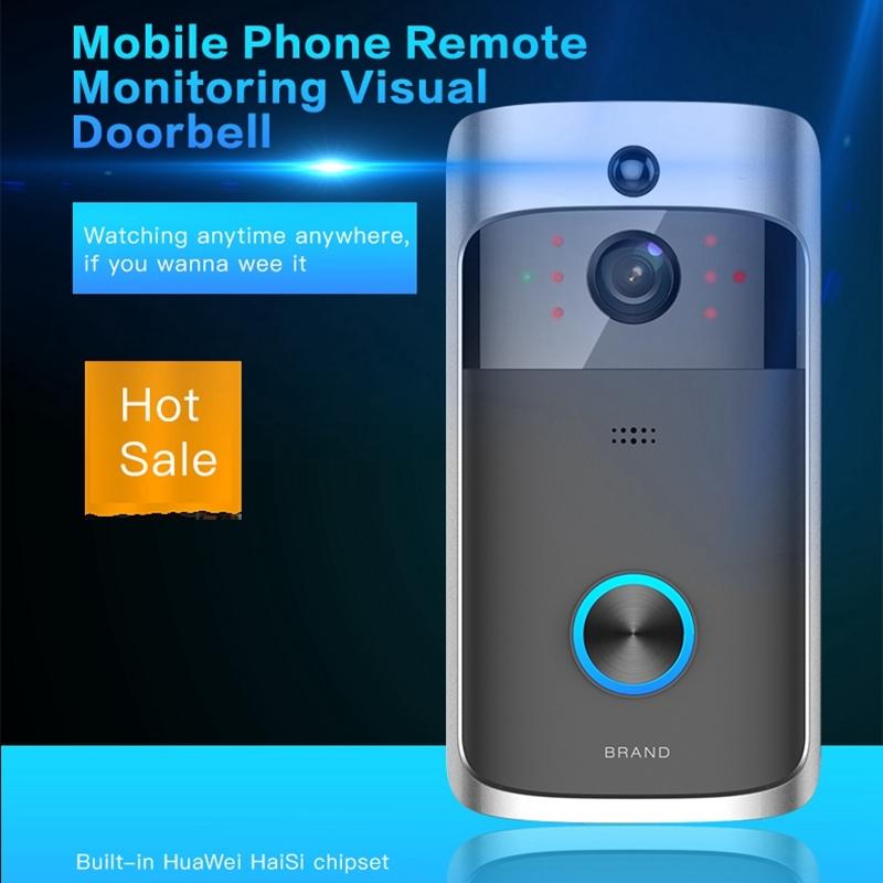 Smart Wifi Video Doorbell With Night Vision - Remote Monitoring 9