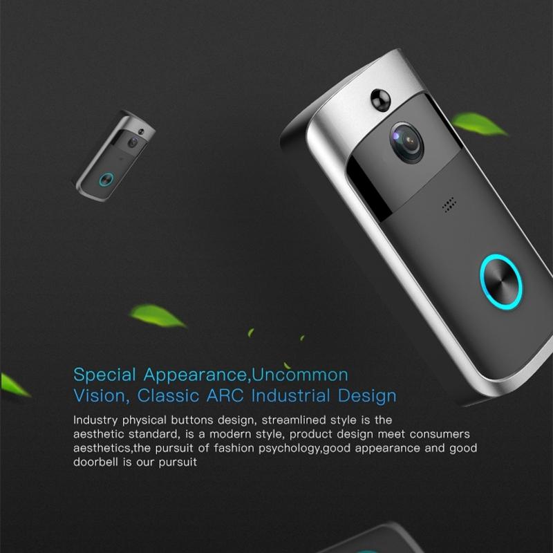 Smart Wifi Video Doorbell With Night Vision - Remote Monitoring 11