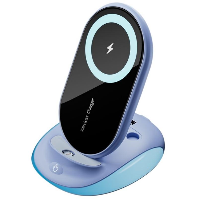 15W Universal Desktop Wireless Charger - Pink 13