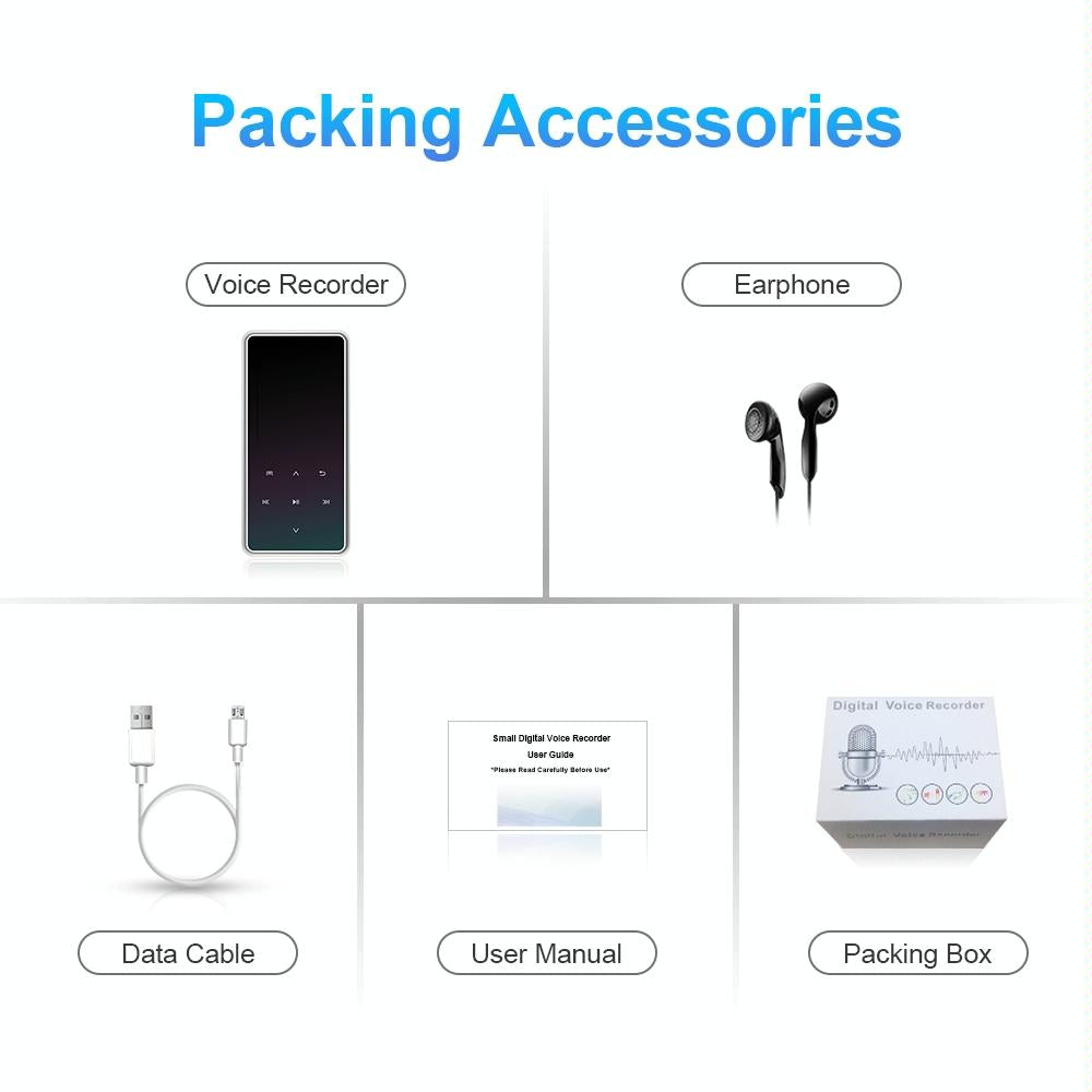 Portable Bluetooth Player 4Gb Capacity Silver 6