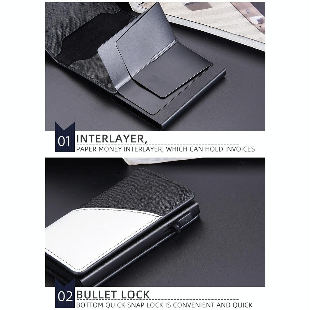 Anti-theft Rfid Leather Wallet - Secure Design - Green 11