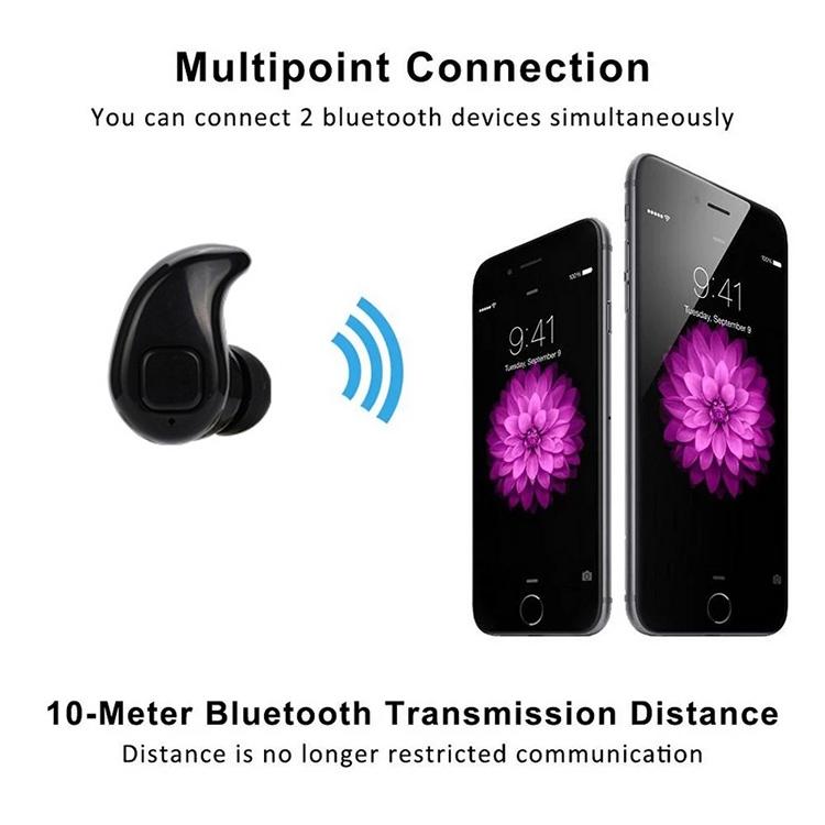 Wireless Bluetooth Earphone with Mic for Sports - S530x - Black 11