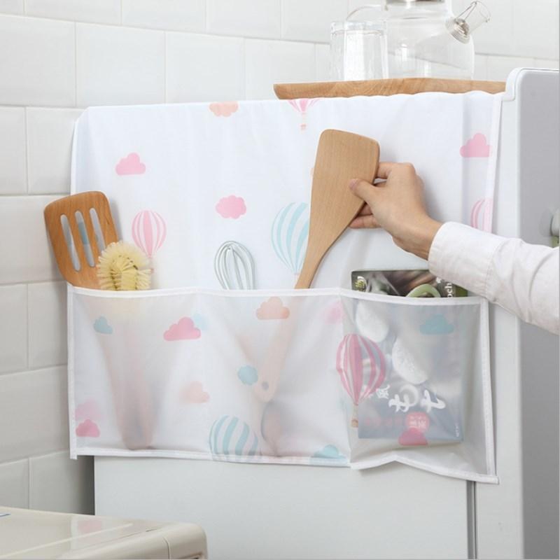 Waterproof Kitchen Storage Dust Cover for Refrigerator 4