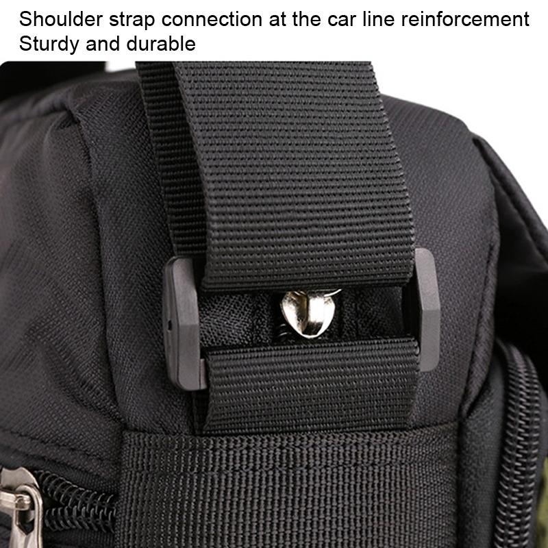 206 Men Crossbody Bag Sporty Shoulder Bag For Casual Use - Black 6