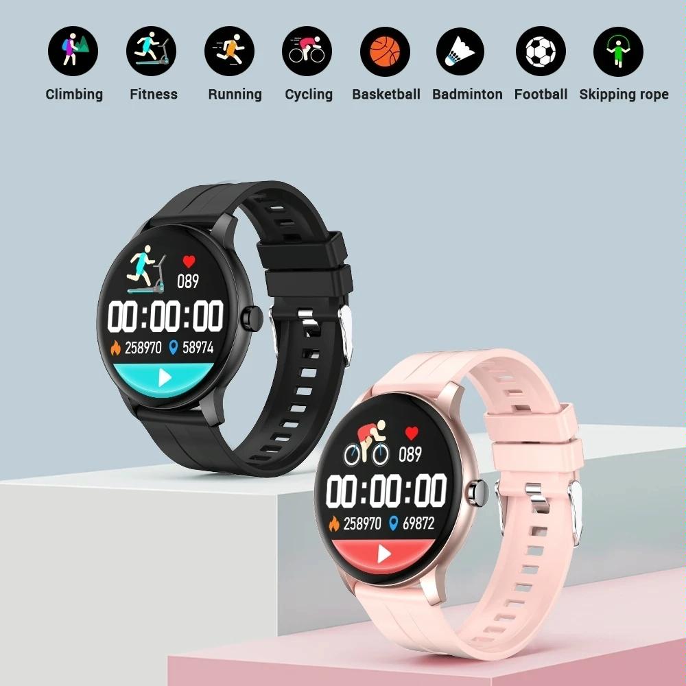 Waterproof Smart Watch With Colour Screen - Ip67 - Blue 4