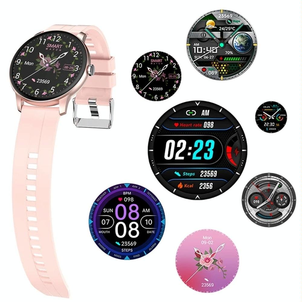 Waterproof Smart Watch With Colour Screen - Ip67 - Blue 9