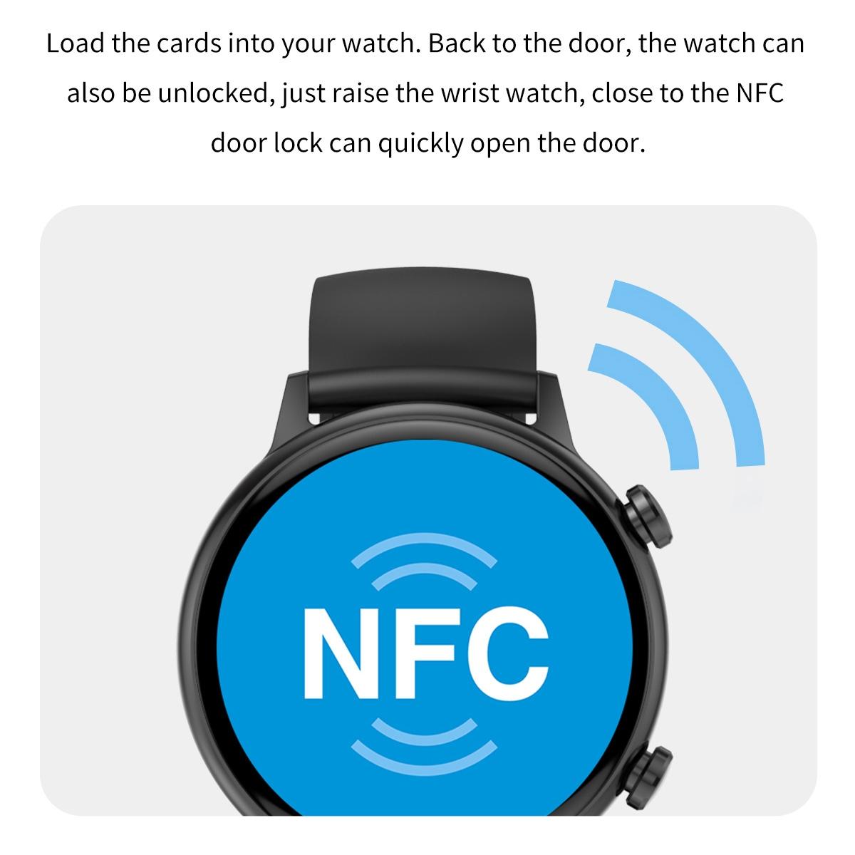 1.1 Inch Smart Stainless Steel Band Watch Support Bluetooth Call / Blood Oxygen Monitoring - Black 6