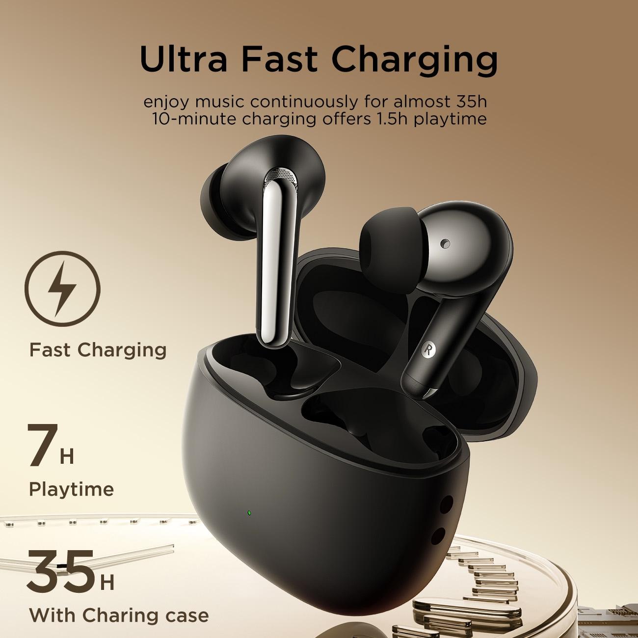 True Wireless Funpods Bluetooth Earphones - White 5