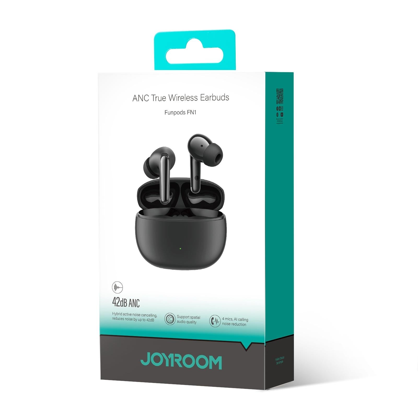 True Wireless Funpods Bluetooth Earphones - White 10