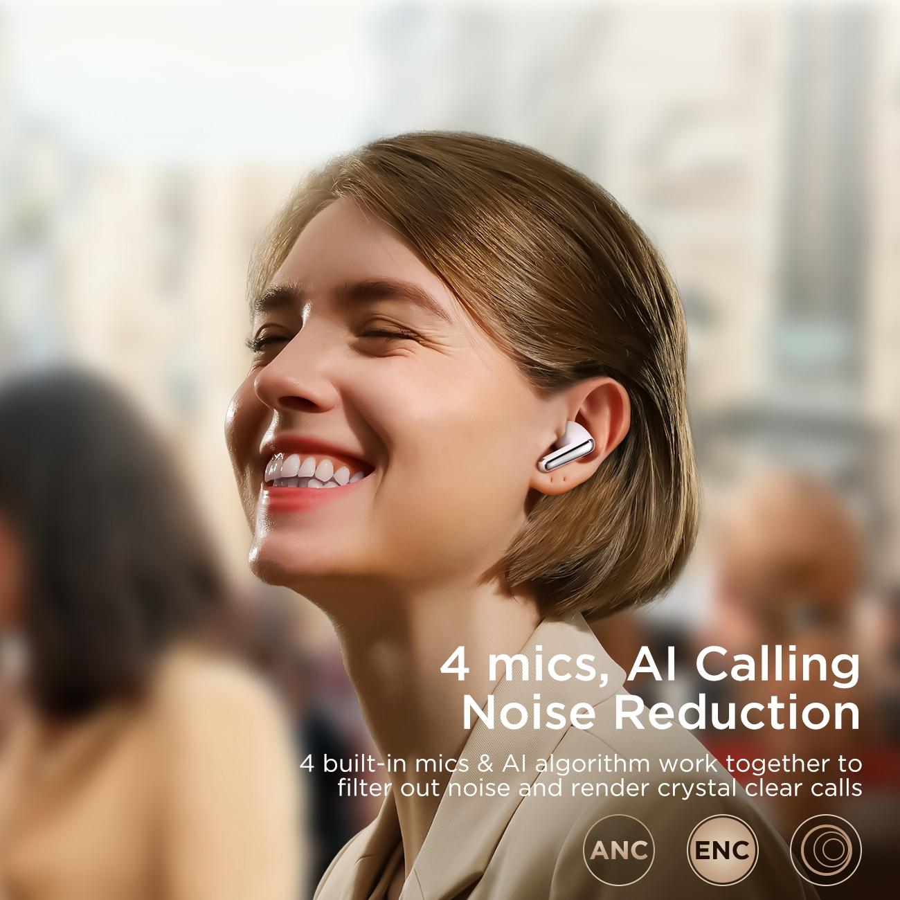 True Wireless Funpods Bluetooth Earphones - White 14