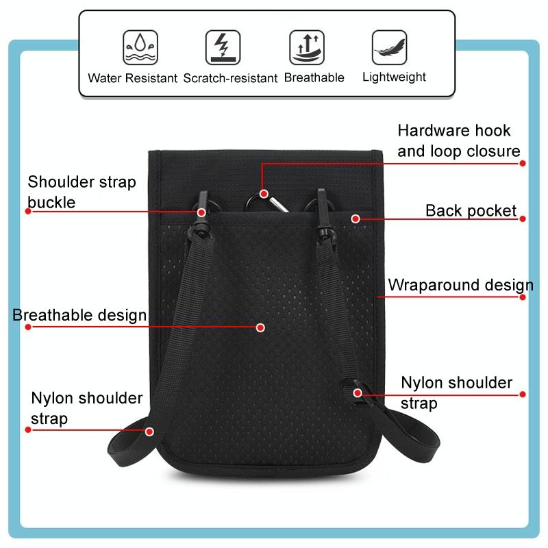Secure Neck Bag for Passport and Phone - Multi-functional - Khaki 8