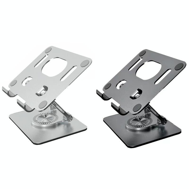 Universal Tablet Stand - 360 Degree Rotating Foldable - Gray 3