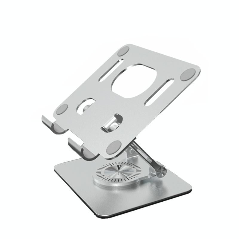 Universal Tablet Stand - 360 Degree Rotating Foldable - Gray 8