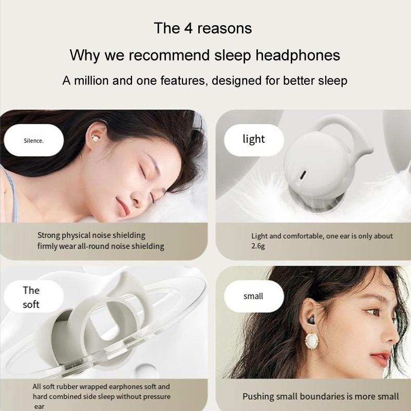 Comfortable Wireless Bluetooth Earphones - Noise Canceling - Skin Colour 6