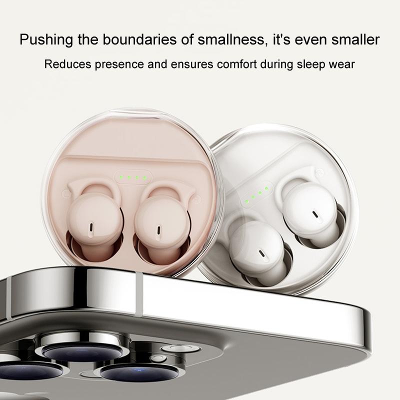 Comfortable Wireless Bluetooth Earphones - Noise Canceling - Skin Colour 10