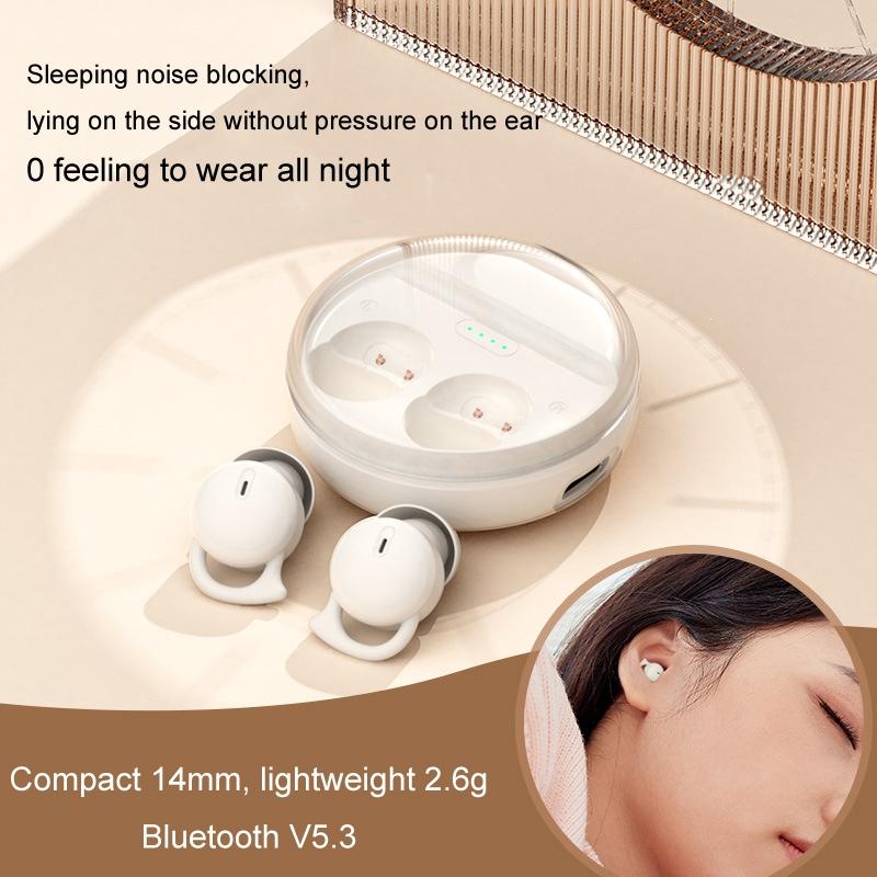 Comfortable Wireless Bluetooth Earphones - Noise Canceling - Skin Colour 11