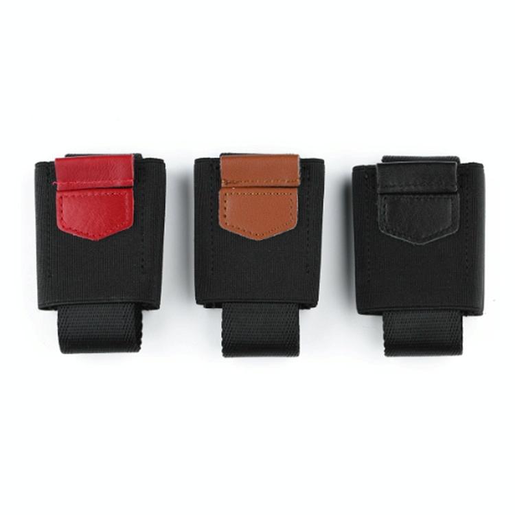 Leather Credit Card Holder For Men & Women Black 4