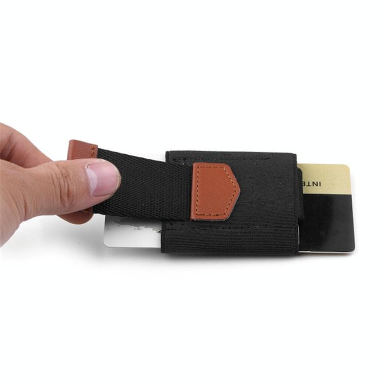 Leather Credit Card Holder For Men & Women Black 8