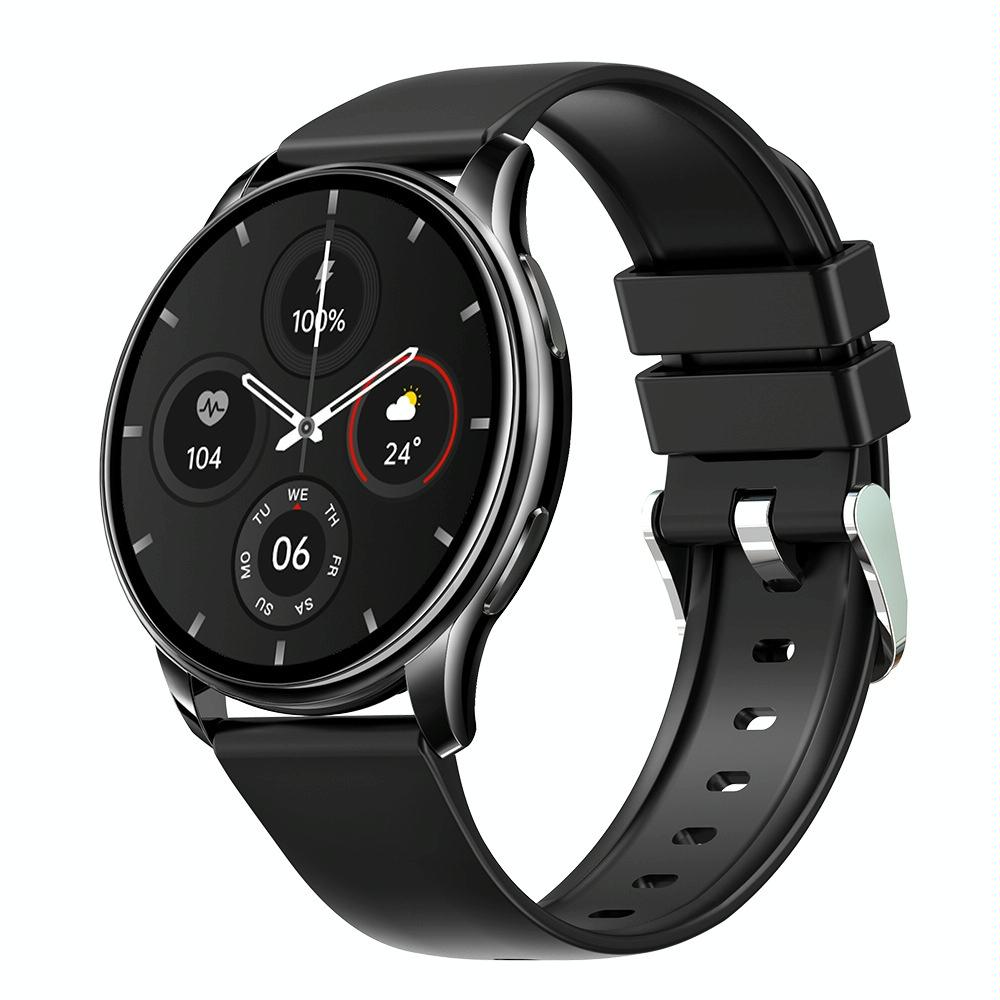 1.32 Inch Health Monitoring Smart Watch With Password Lock - Black 10