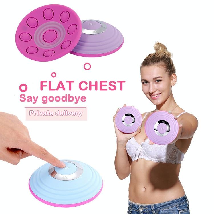 Anti-Sagging Bluetooth Breast Massager Remote Control Purple 9
