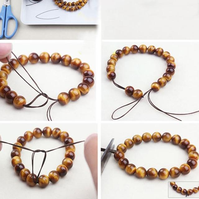 2 Pack 50M 0.5Mm Elastic Cord For Jewelry Making - Brown 8