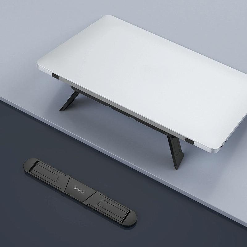 Portable Vertical Laptop Cooling Stand - Desktop Mount - White 3