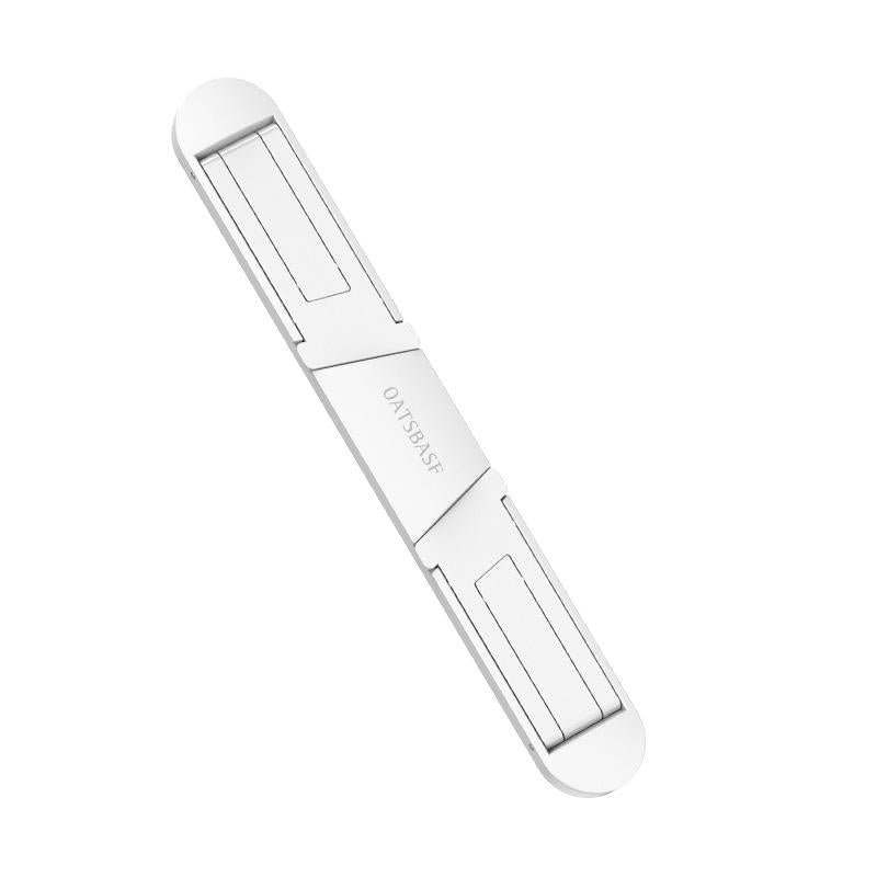 Portable Vertical Laptop Cooling Stand - Desktop Mount - White 9