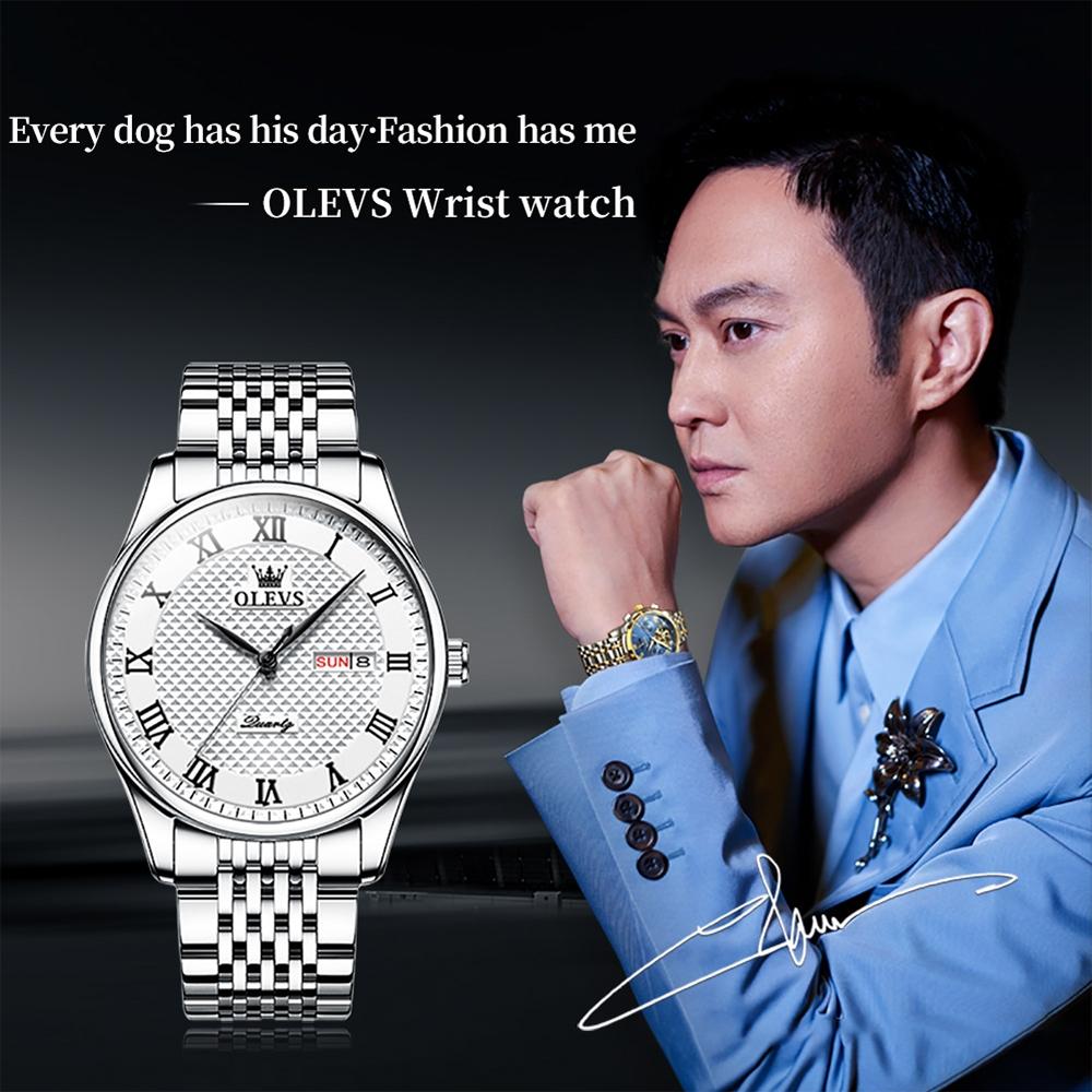 Waterproof Quartz Watch for Men - Multifunctional Business - Black 4