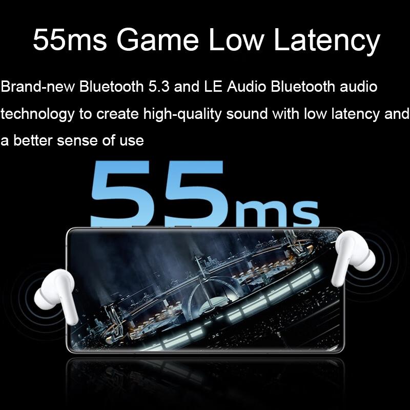 Wireless Smart Noise-cancelling Earphones for Sports - White 9