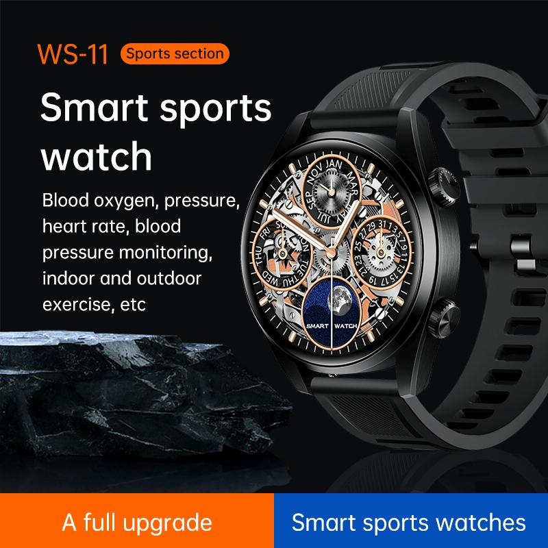 1.43 Inch Ip67 Sport Smart Watch Support Bluetooth Call / Sleep / Blood Oxygen / Heart Rate / Blood Pressure Health Monitor - Silver 5