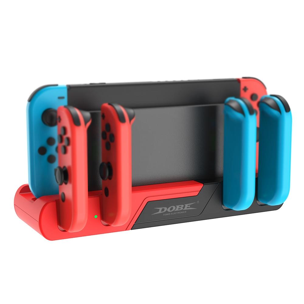 Switch Oled 4-in-1 Charging Dock - White Black 9