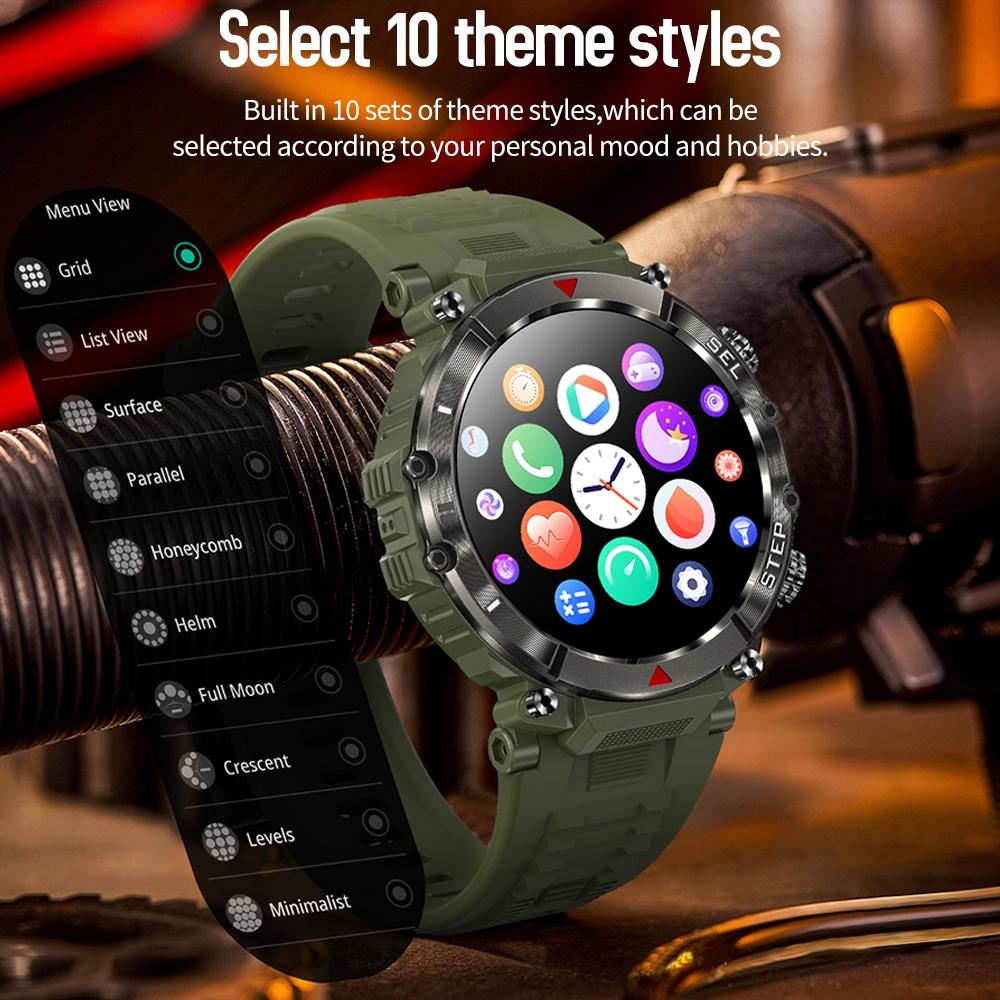 Smart Wristband With Waterproof Heart Rate And Blood Pressure Monitoring - Grey 7