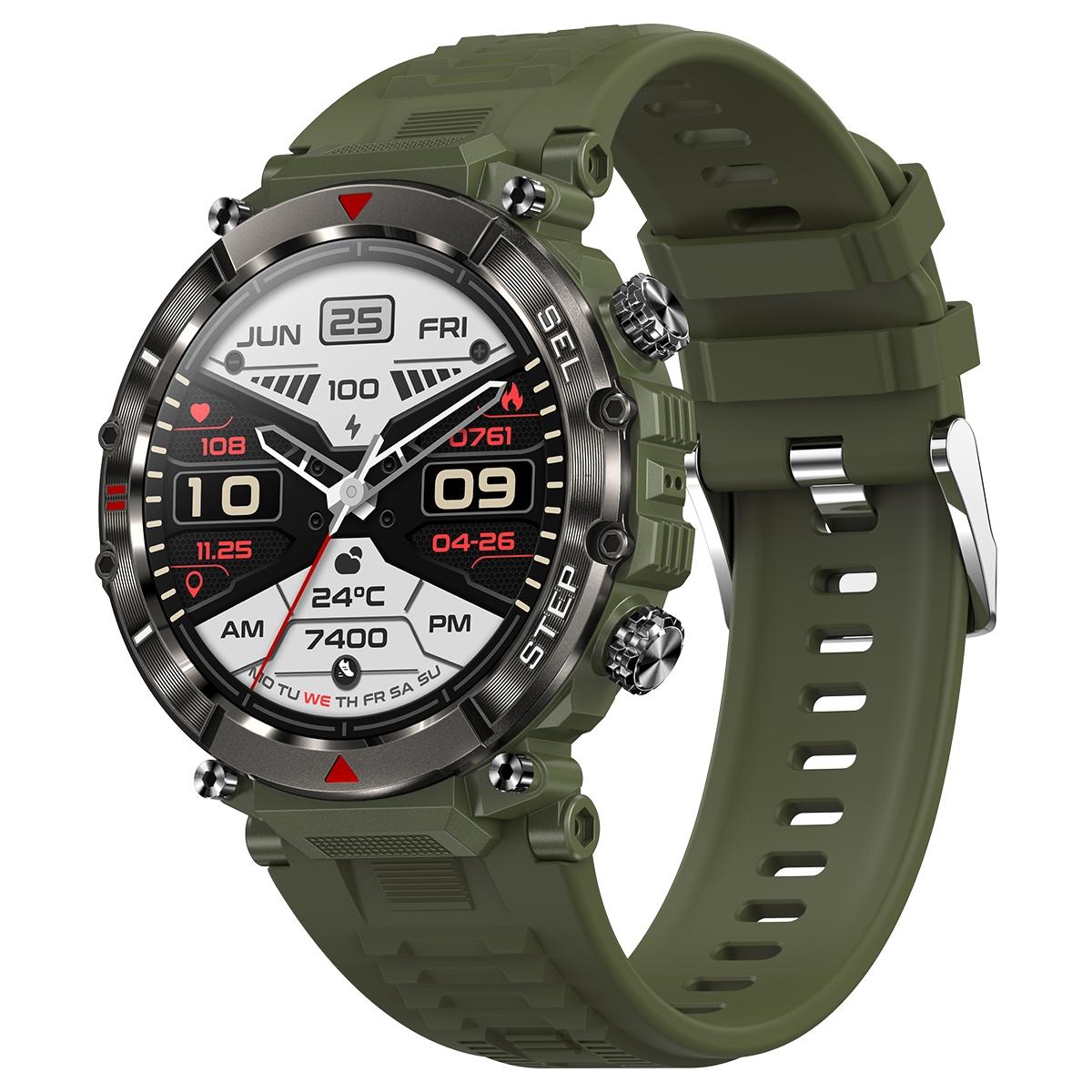 Smart Wristband With Waterproof Heart Rate And Blood Pressure Monitoring - Grey 14