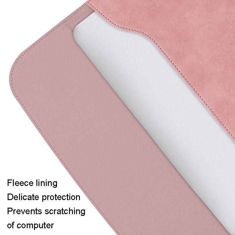 11 / 12 Inch Slim Tablet Case with Magnetic Suction for Laptops - Yellow Brown 4