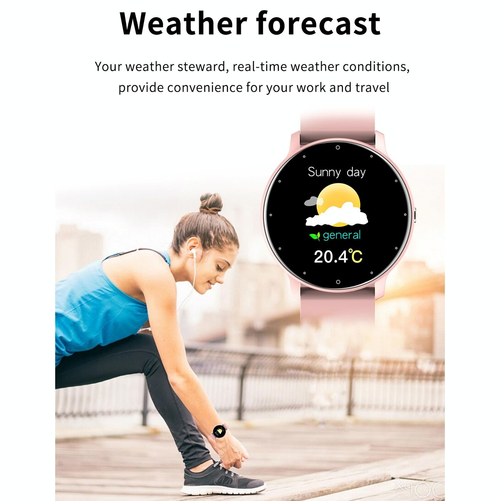 1.28 Inch Touch Screen Ip67 Waterproof Smart Watch Support Blood Pressure Monitoring / Sleep Monitoring / Heart Rate Monitoring - Blue 9