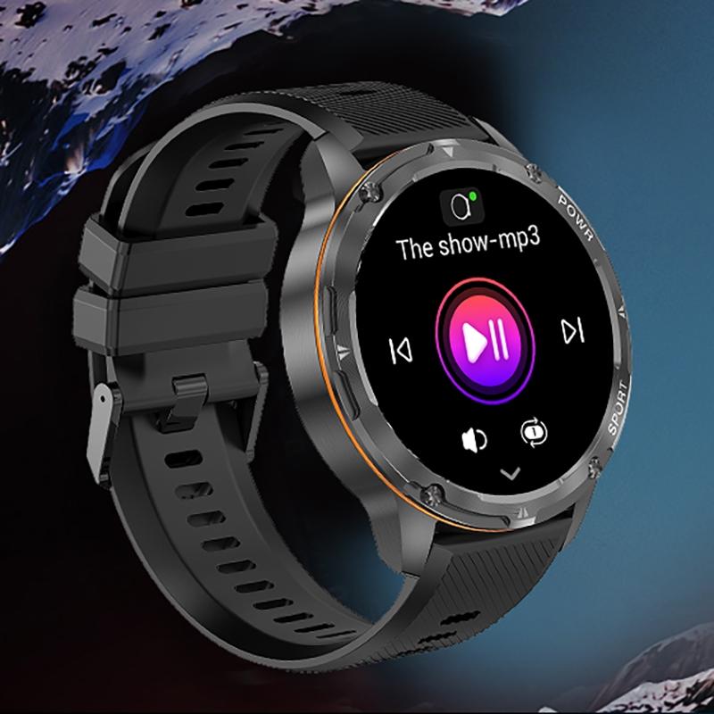 1.43 Inch Amoled Round Screen Steel Strap Smart Watch - Gold 6