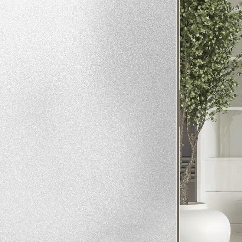 30cm Wide Electrostatic Frosted Window Film for Thermal Insulation - Glue-Free White Matte - 30Cm Wide/Meter 11