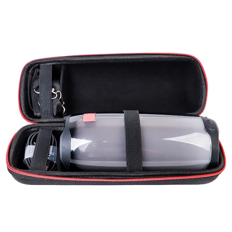 Jbl Pulse4 Portable Storage Bag with Velvet Lining and Protective Cover - Black + Gray 5