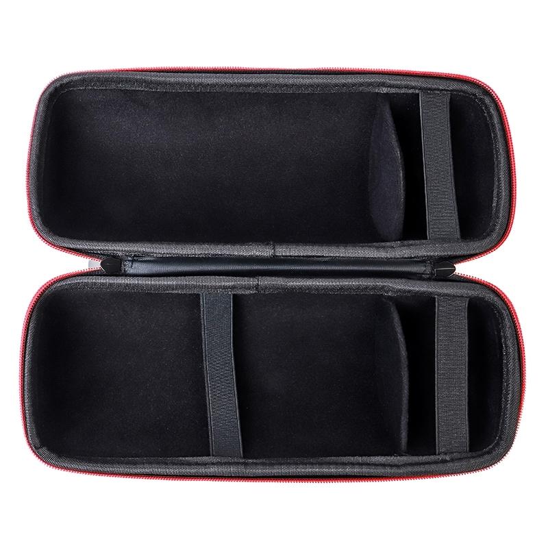 Jbl Pulse4 Portable Storage Bag with Velvet Lining and Protective Cover - Black + Gray 11