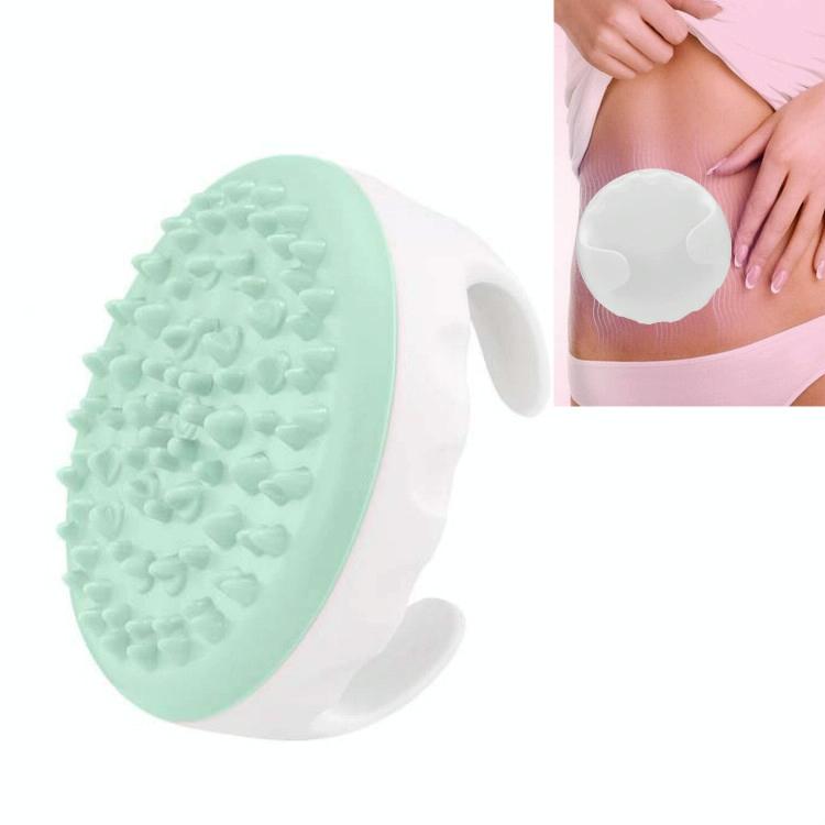 Electric Body Brush Massager Meridian Scraping Tool - Green 10