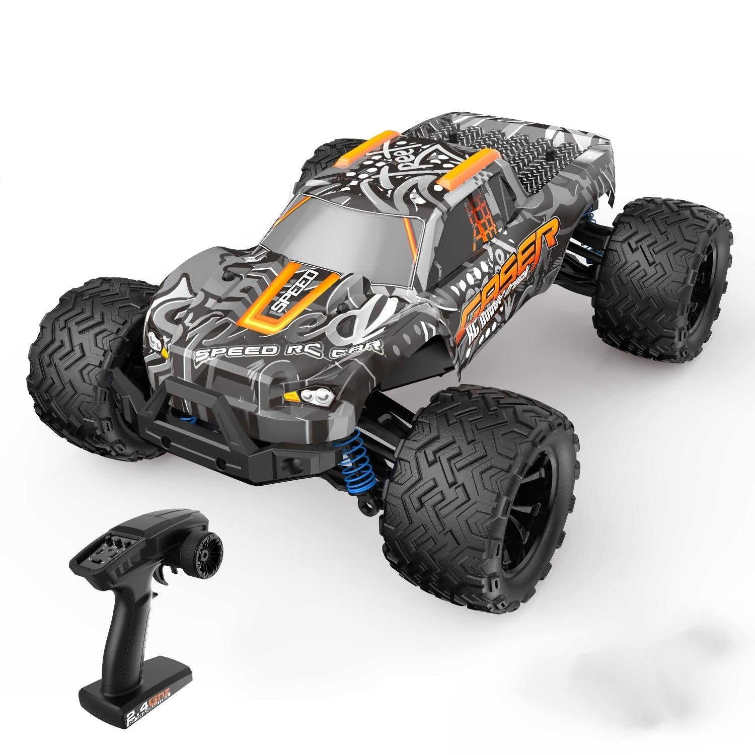 High Speed 4wd Rc Car - 1 14 Scale - Graffiti Blue 10