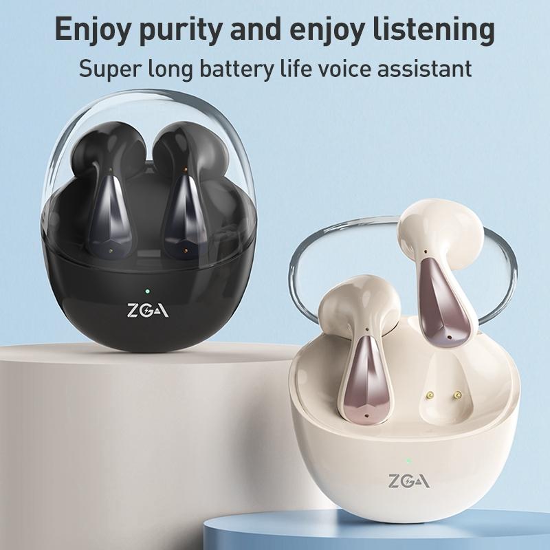 Amber True Wireless Bluetooth Earphones - Zga Gs11 - Beige