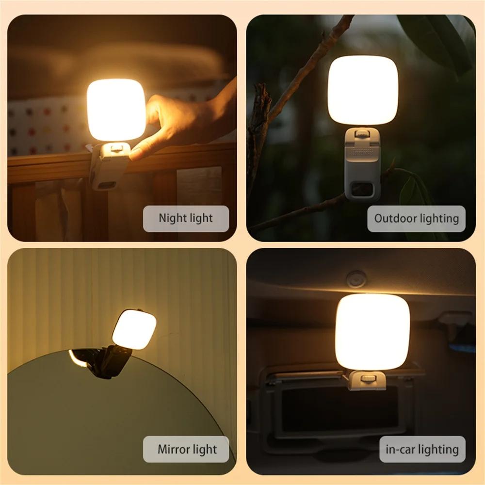 Usb Charging Led Beauty Fill Light for Mobile Phone Live Camera - White 7