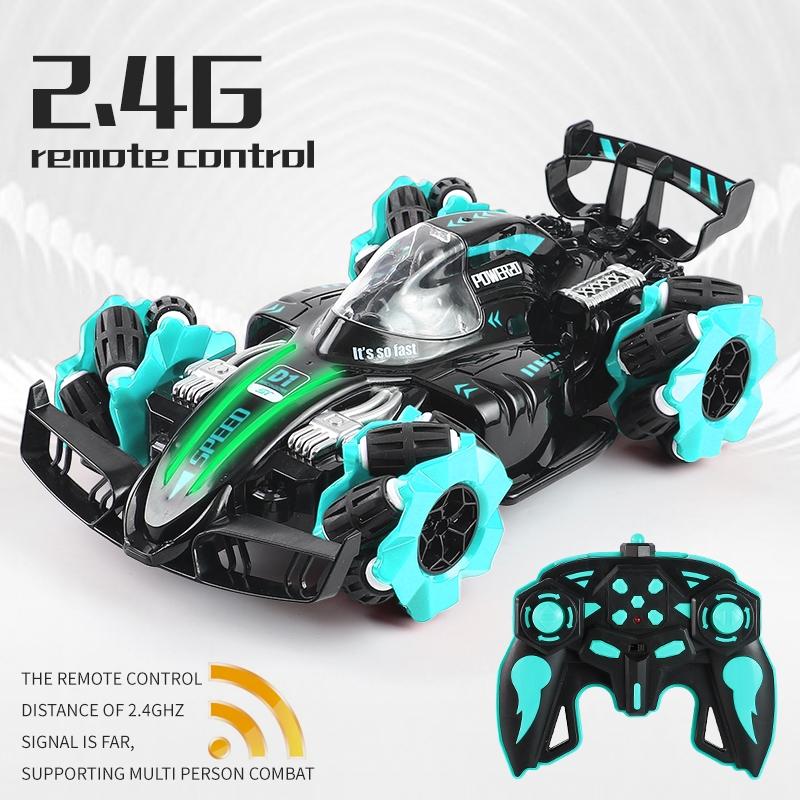 4wd Horizontal Spray Rc Car - 2.4g Remote Control - F1 Red 7