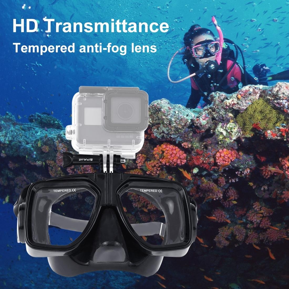 Underwater Diving Mask for Action Cameras 6