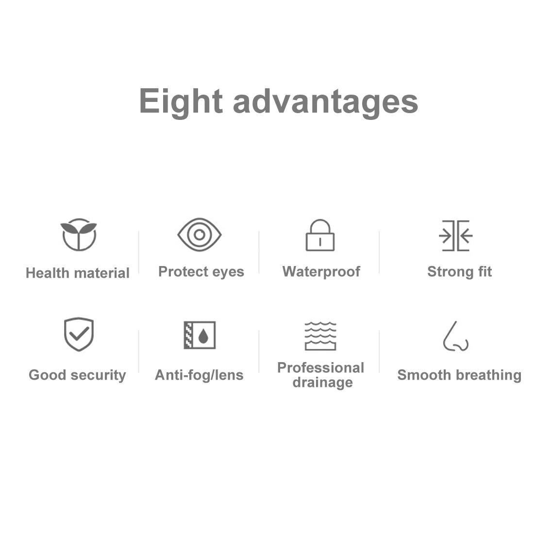 Underwater Diving Mask for Action Cameras 11