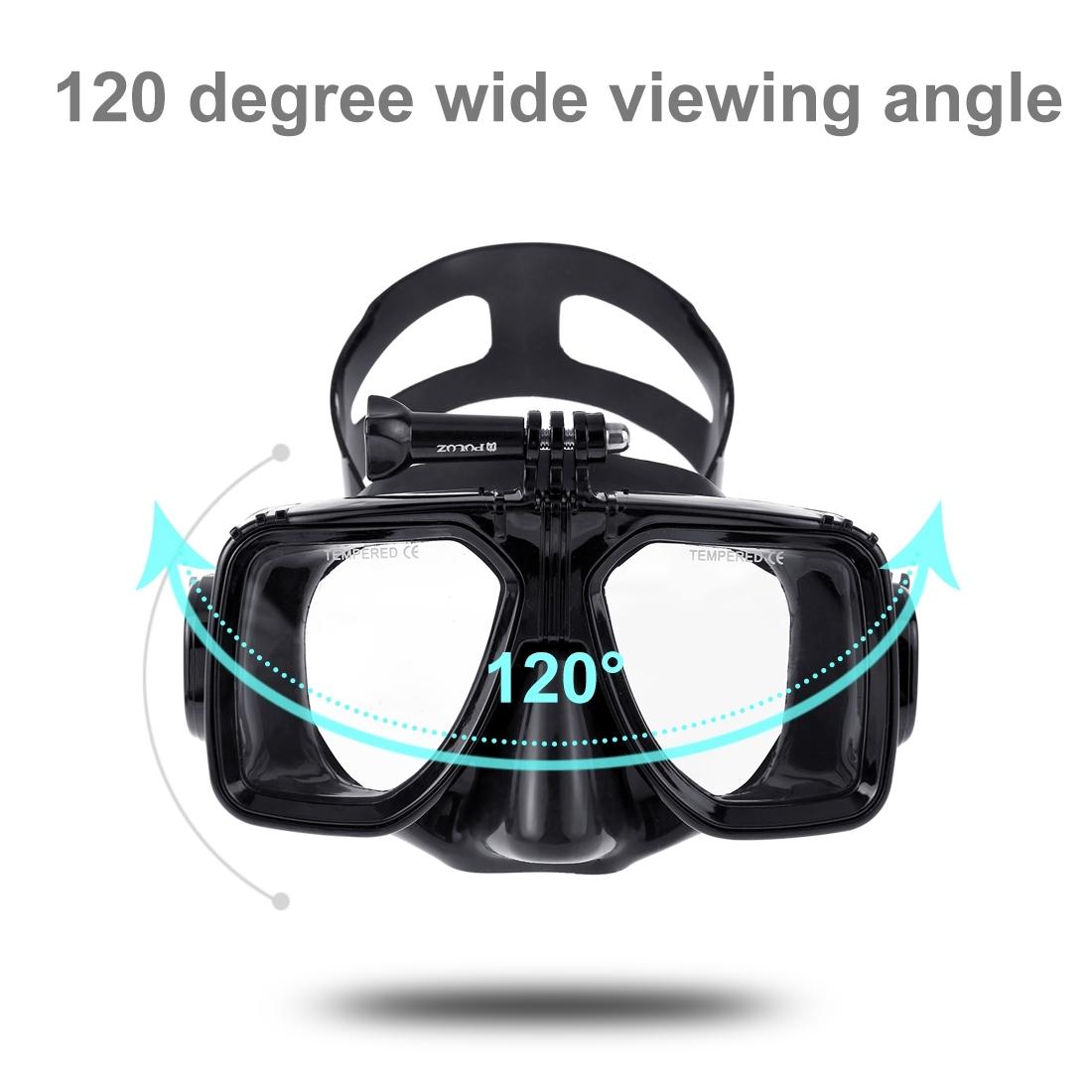 Underwater Diving Mask for Action Cameras 13
